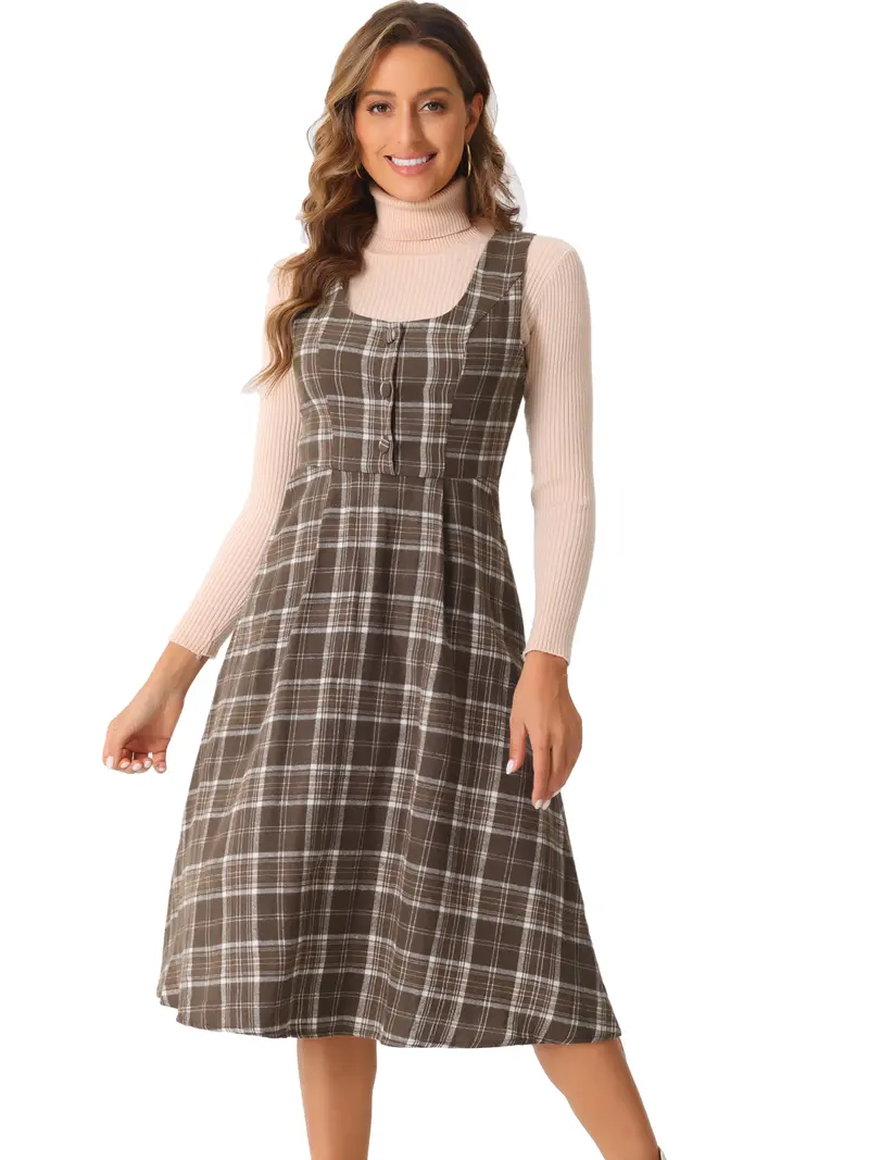 sachin and babi light blue dress Shop Plus Size Cotton Blend Pinafore Dress, Blue