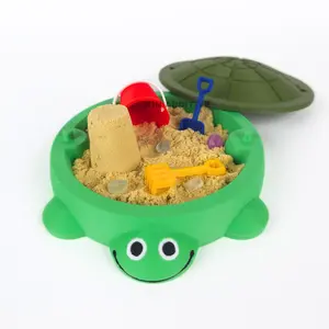 Mini Turtle Sandbox Zen Garden - Office & Home Decor, Turtle Sandbox Figure, Miniature Collectible Gift