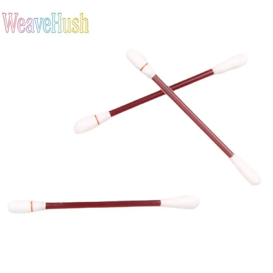 100 individually packaged pet cotton swabs, portable cotton swabs, emergency supplies accessory, suitable for outdoor activities and daily use by pets.