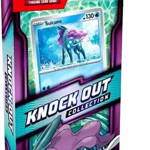 Knock Out Collection Suicune Trading Card Game 130 Trading Card Game