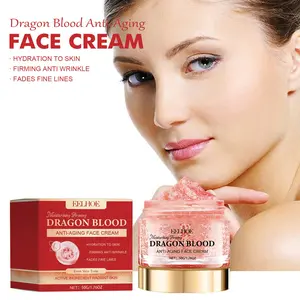 EELHOE Dragon Blood Face Cream Pore Shrinking Facial Rejuvenation Nourishing Hyaluronic Acid Moisturizing Face Brightening Cream