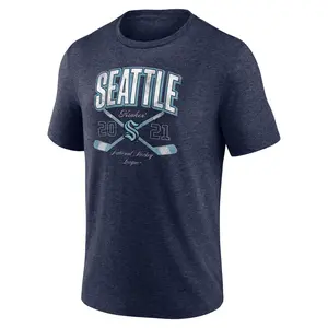 Seattle Kraken Cross Sticks Tee