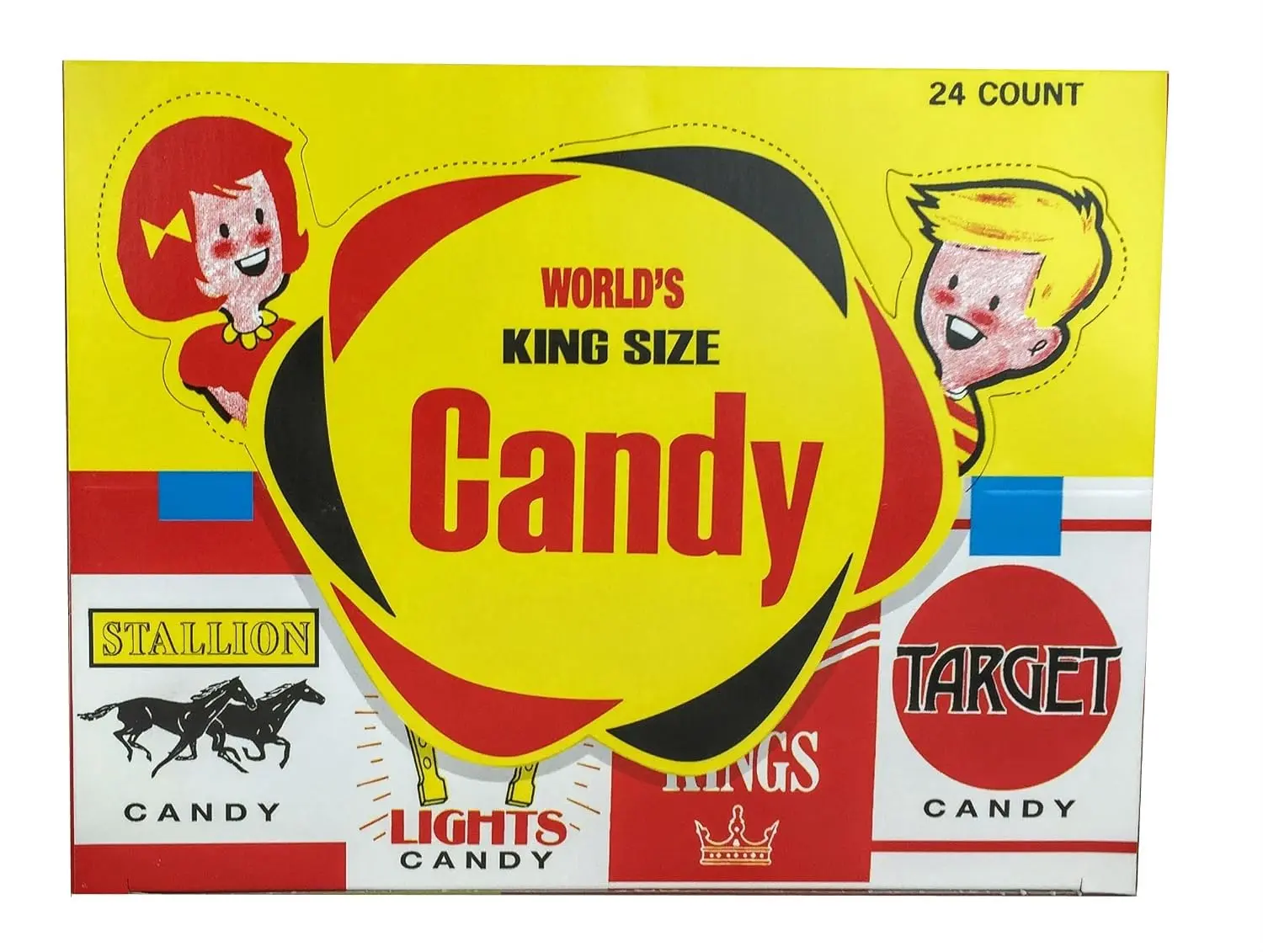 World Confections Candy, Pack of 24