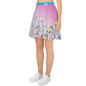 Pasteligami Skater Skirt Fabric Smooth