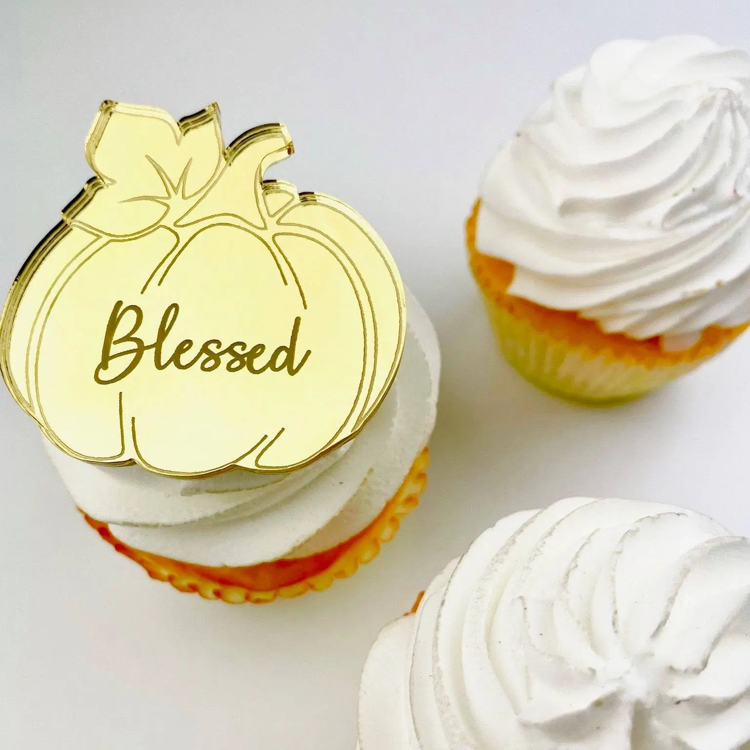 Thanksgiving Cupcake Charms (set of 3)