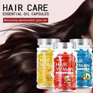 3 boxes of 40 hair care vitamin capsules, with added vitamins C and E, keratin, and argan oil. Supplementing the necessary nutrients for hair, helping to maintain its moisture and luster, nurturing its healthy state, and keeping it soft and resilient.