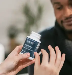 BrainMD - Neuro Zinc - Powerful Immunity, Cognitive and Mood Support - Vegan Capsule, Soy Free Gluten & Yeast Free - 90pcs vegan capsules