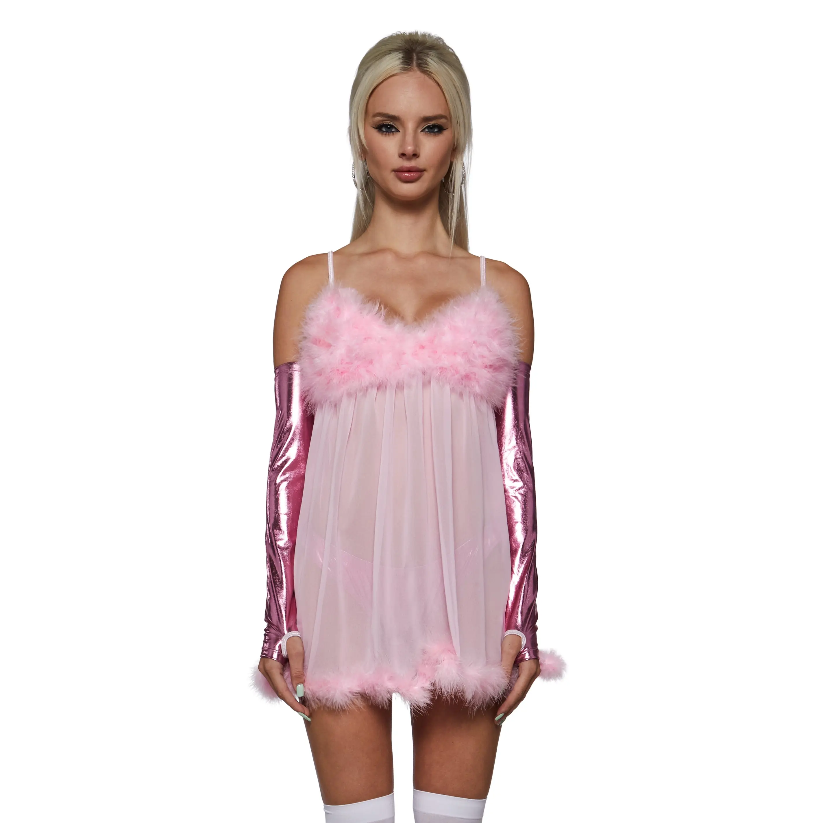 Fembot Babe Costume Set