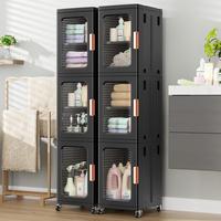 Black 45 Gallons 6-Tier