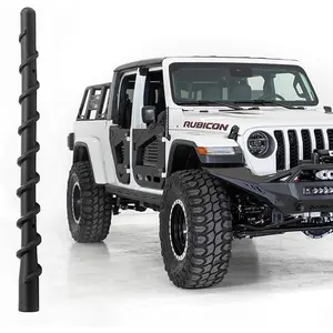 New 2025 Short Antenna for 2007-2025 Jeep Wrangler Gladiator JK JL JT JKU JLU Sahara Rubicon Sport 4xe Willys Mojave, 7 Inch Jeep Replacement Antenna Wrangler Gladiator Accessories
