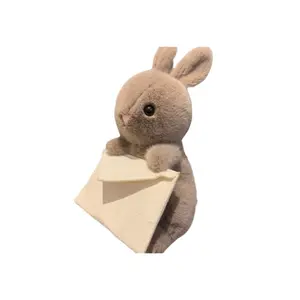 Cute Bunny with Envelope Plush Doll