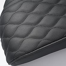 Autorder Center Console Cover for Hyundai Palisade 2020 2021 2022 2023 2024 2025 2026 Accessories Armrest Cover Anti-Scratch Middle Console Pad Leather Armrest Cushion Protector Black