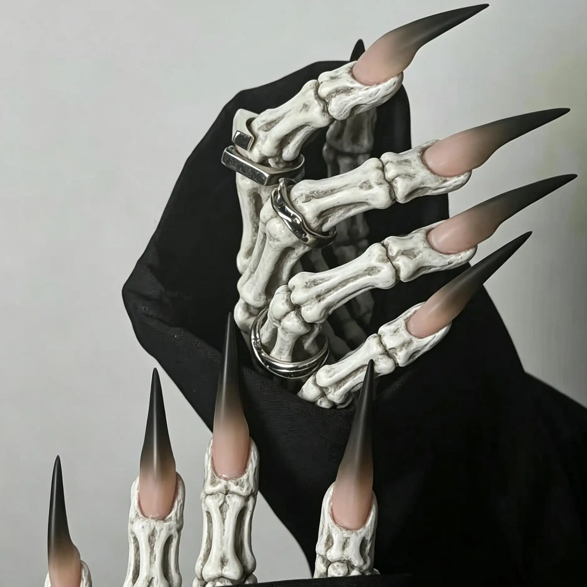 G1-G6 Dragon nails luxury handmade acrylic press on nails