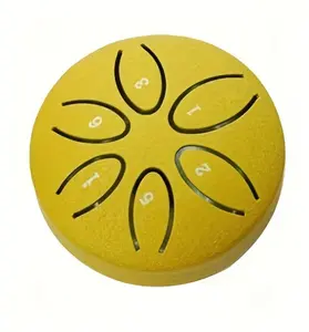 3 inch 6 Tone Mini Portable Carbon Steel Tongue Drum Audio