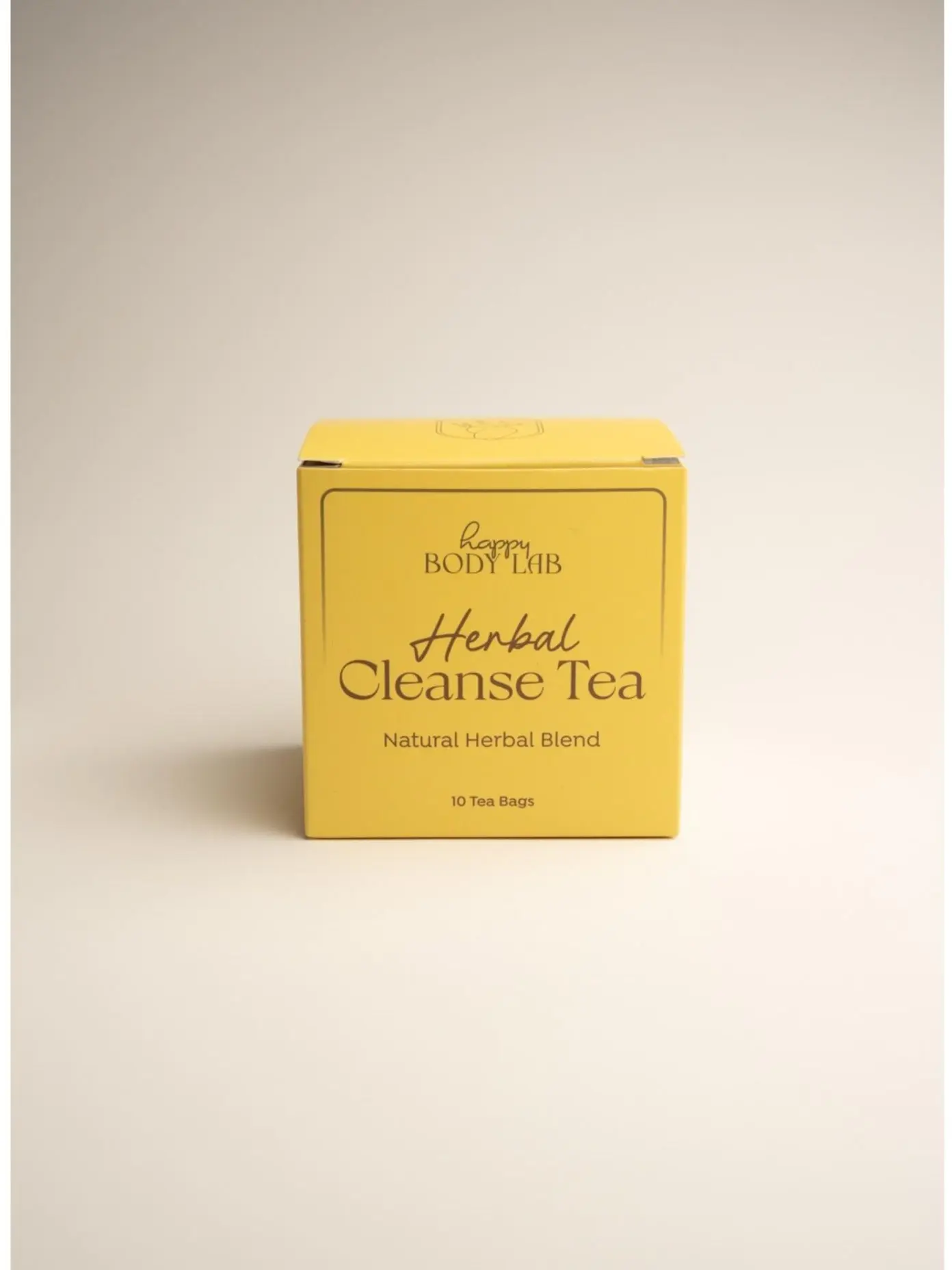 HappyBodyLab Herbal Tea Blend – 10 Caffeine-Free Health & Wellness Herbal Supplement Tea Bags