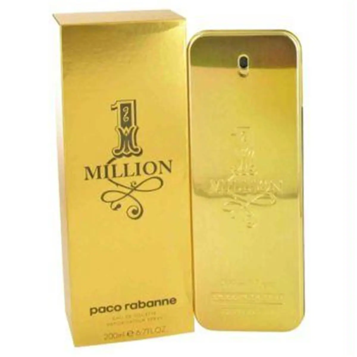1 Million by Paco Rabanne Eau De Toilette Spray 6.7 oz, Edp Perfume Fragrance, Male, 1 Million Cologne