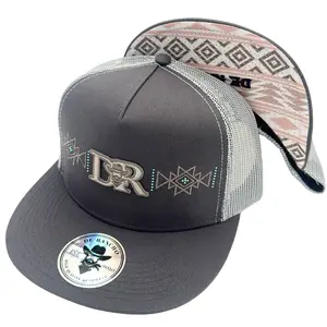 De Rancho CRYSTALS HAT (Gray) DR069