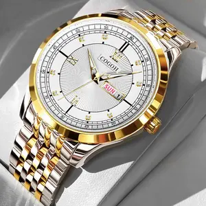 COGOH new multifunctional luxury men's watch, equipped withoriginal Swiss movement, mechanical style, sapphirecrystal,stainless steel strap, and luminous waterproofdesign.