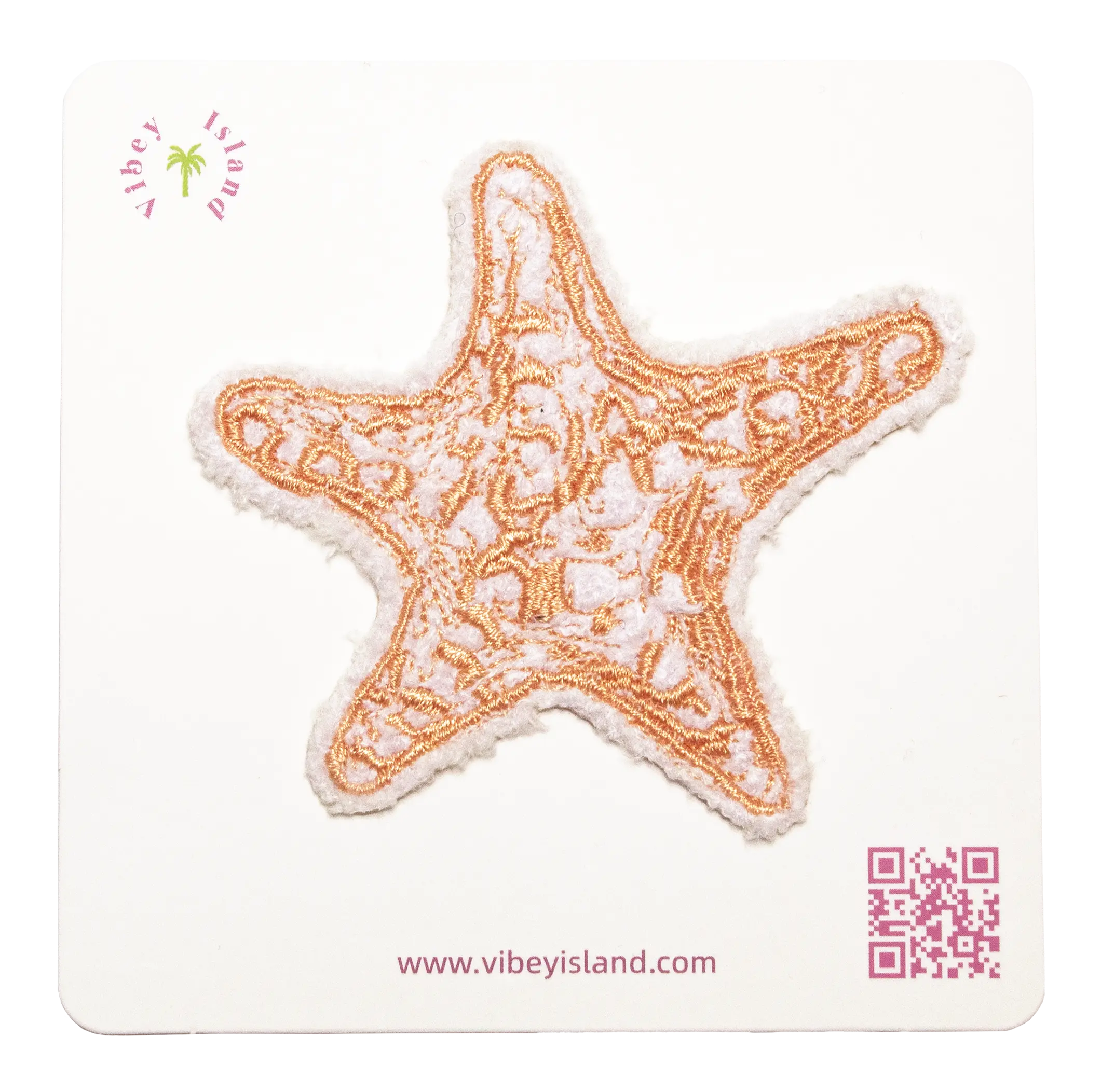 STARFISH EMBROIDERY PATCH