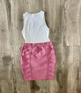 Sabrina Bandage Skirt (side detail)