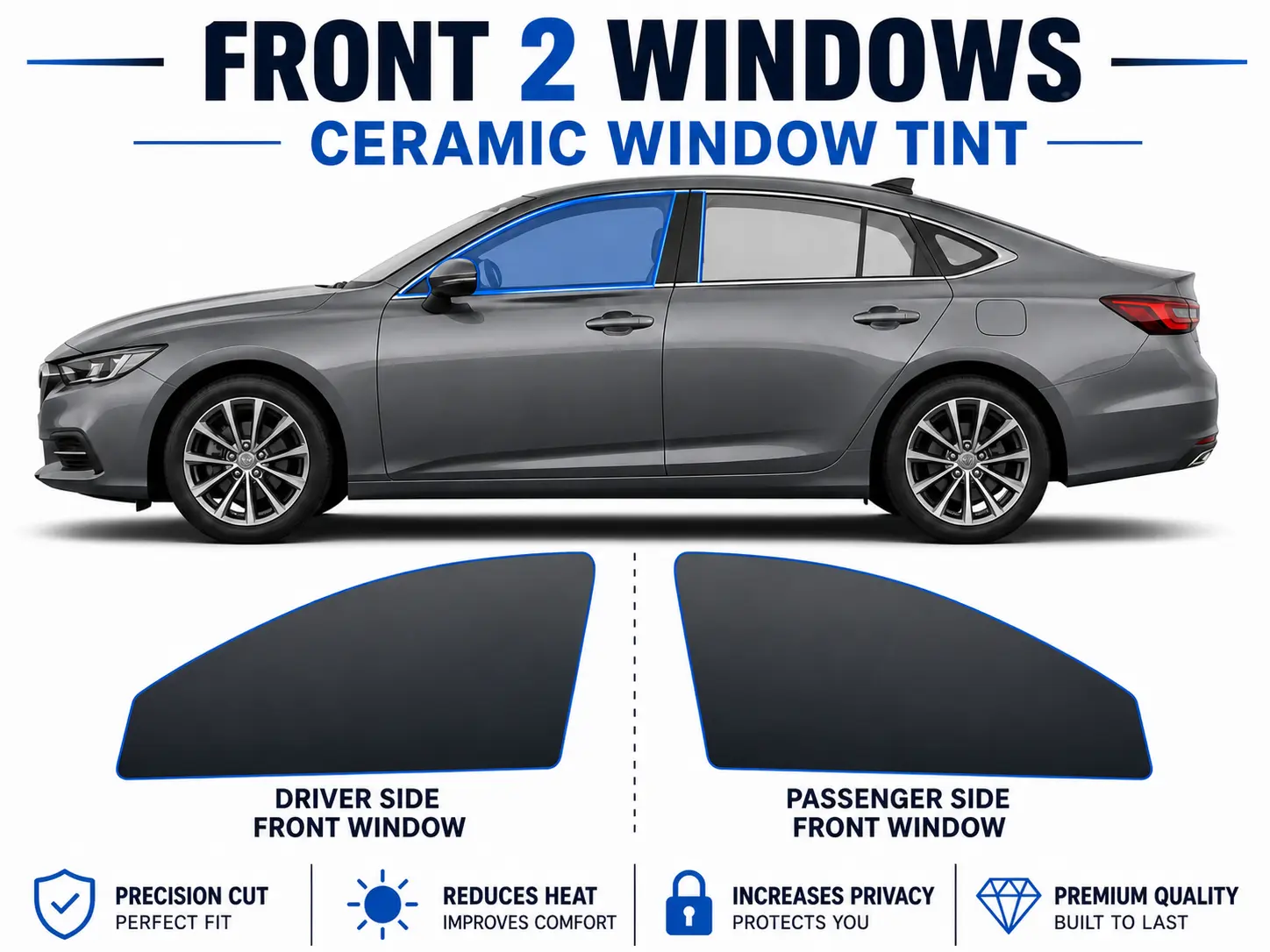2 FRONT DOORS