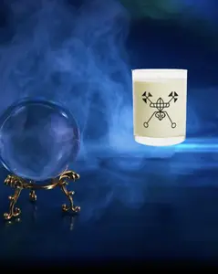 Bael Sigil Candle — Authority • Focus • Quiet Confidence • 65hr Burn