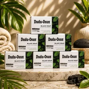 Dudu Osun Black Soap, 150g Bar, 48-Piece Pack