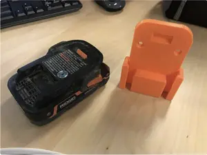 Battery Holster - Ridgid 18v - 3d Printed - Mountable