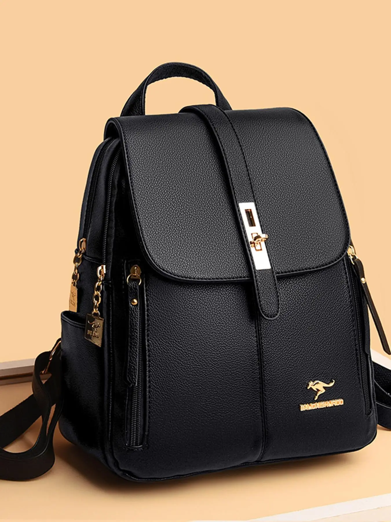 Women's Fashion Backpack, Large Capacity School Backpack, Portable Lightweight Backpack for Students, Office, Commuting