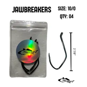 FishFeen Hooks 10/0 (JawBreakers) 4pk