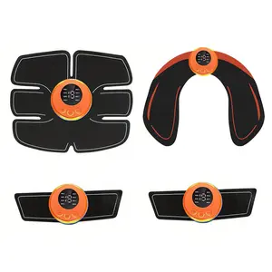 Smart Gym System Ab Trainer, Multi-part Massage Home Gym Essential for Abdominal Arm Hip Muscle Strength Training, Muscle Stimulator, Lazy Fitness Hack