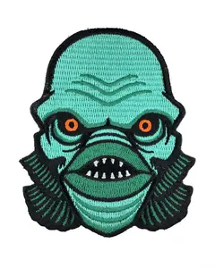 Lagoon Creature Monster Head Patch