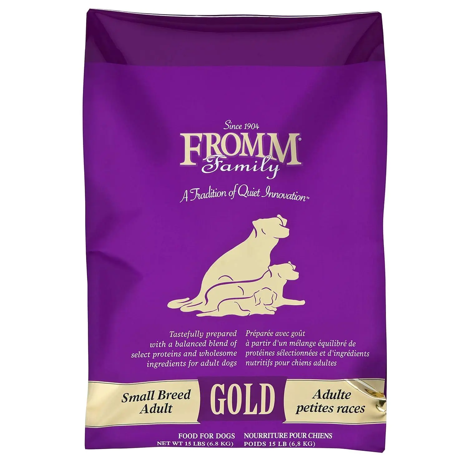 Fromm Small Breed Adult Gold Premium Dry Dog Food - Dry Adult Dog Food for Small Breeds - Chicken Recipe - 5 lb