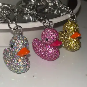 Diamond ducky keychains