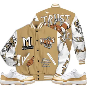Low Mother Day 11s Outfit Varsity Jacket, Trust No One Graffiti Shirts Matching Sneaker