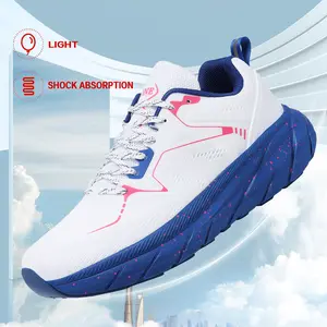 Running shoes for men, fashionable walking sports shoes, breathable and non slip gym training shoes, suitable for boys, girls and couples to wear,Sporty Shoes For Outdoor Workout Running Runner Trainer Sneaker Closed Athletic Footwear Comfort Casual