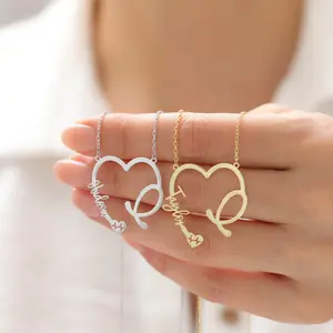 Gold Personalized Stethoscope Name Necklace, Rose Gold Pendant for Medical Professionals, Sterling Silver Custom Stethoscope Necklace, Doctor Gift, Nurse Gift, Graduation Gifts