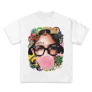 Vintage Portrait Graphic Big Face T-Shirt, Adult & Kids Size Crewneck Sweatshirt, Streetwear Graphic Tee, Y2K Clothes, Hip Hop Rapper T-shirt, Gift For Fan, Men's Outfits, Music Tour 90s Merch