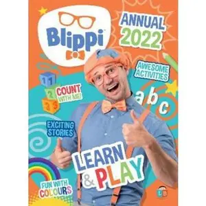 USED-Blippi Official Annual 2022 by Little Brother Books (Hardcover)