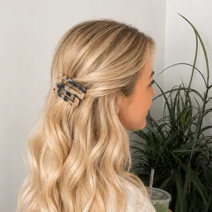 TortoiseShell Hair Clips - Set Of 2