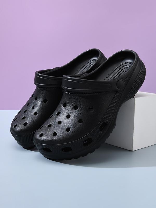 Unisex Comfortable Eva Slip-On Shoes, Lightweight Breathable Casual Footwear, Stylish Hole Shoes for Everyday Wear, Breathable Lightweight Clogs