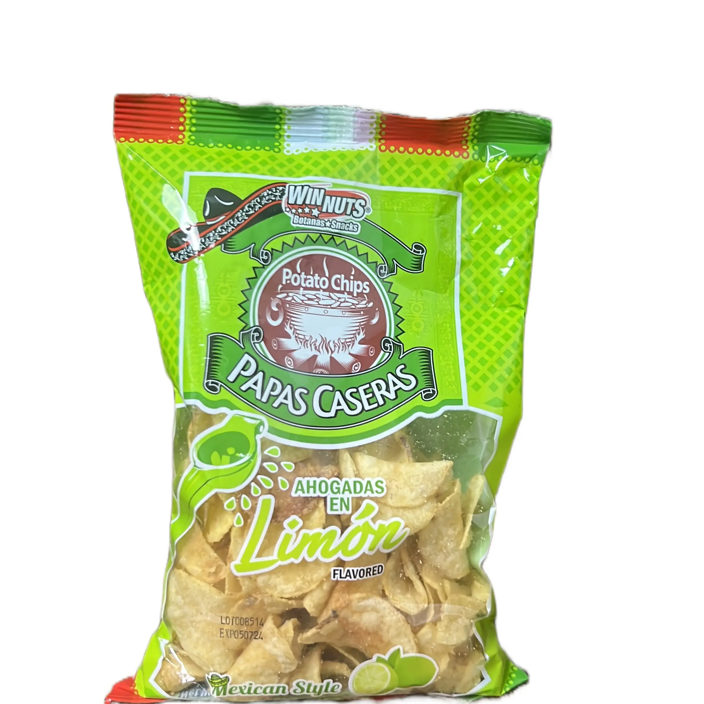 Kettle style lemon potato chips Kettle style lemon potato chips
