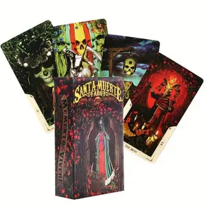 Santa Muerte Tarot 78 Pieces - Original Deck with Unique Artwork and Rich Themes