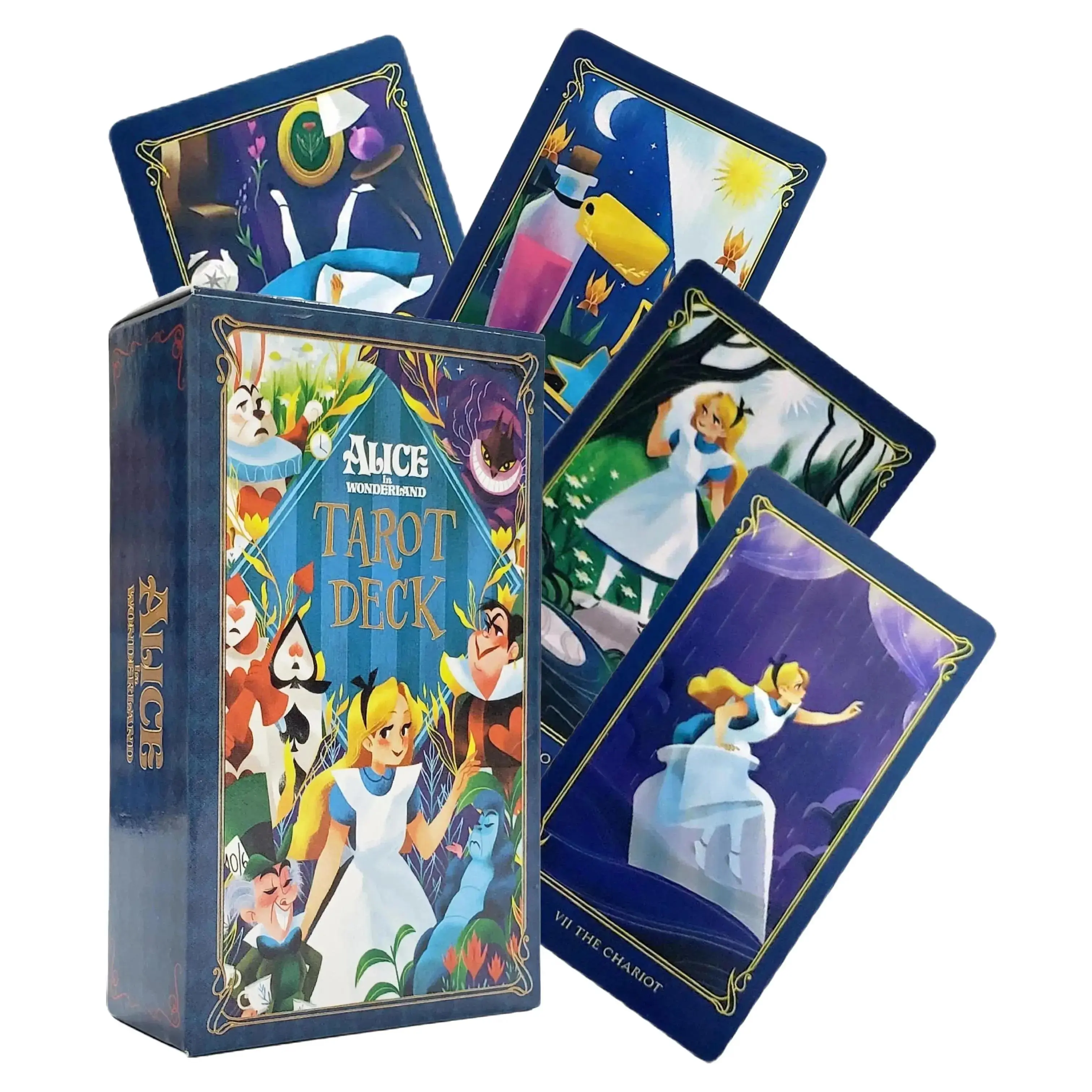 Alice Tarot Decks 78 Cards For Beginners Fortune Telling Tarot Card ...
