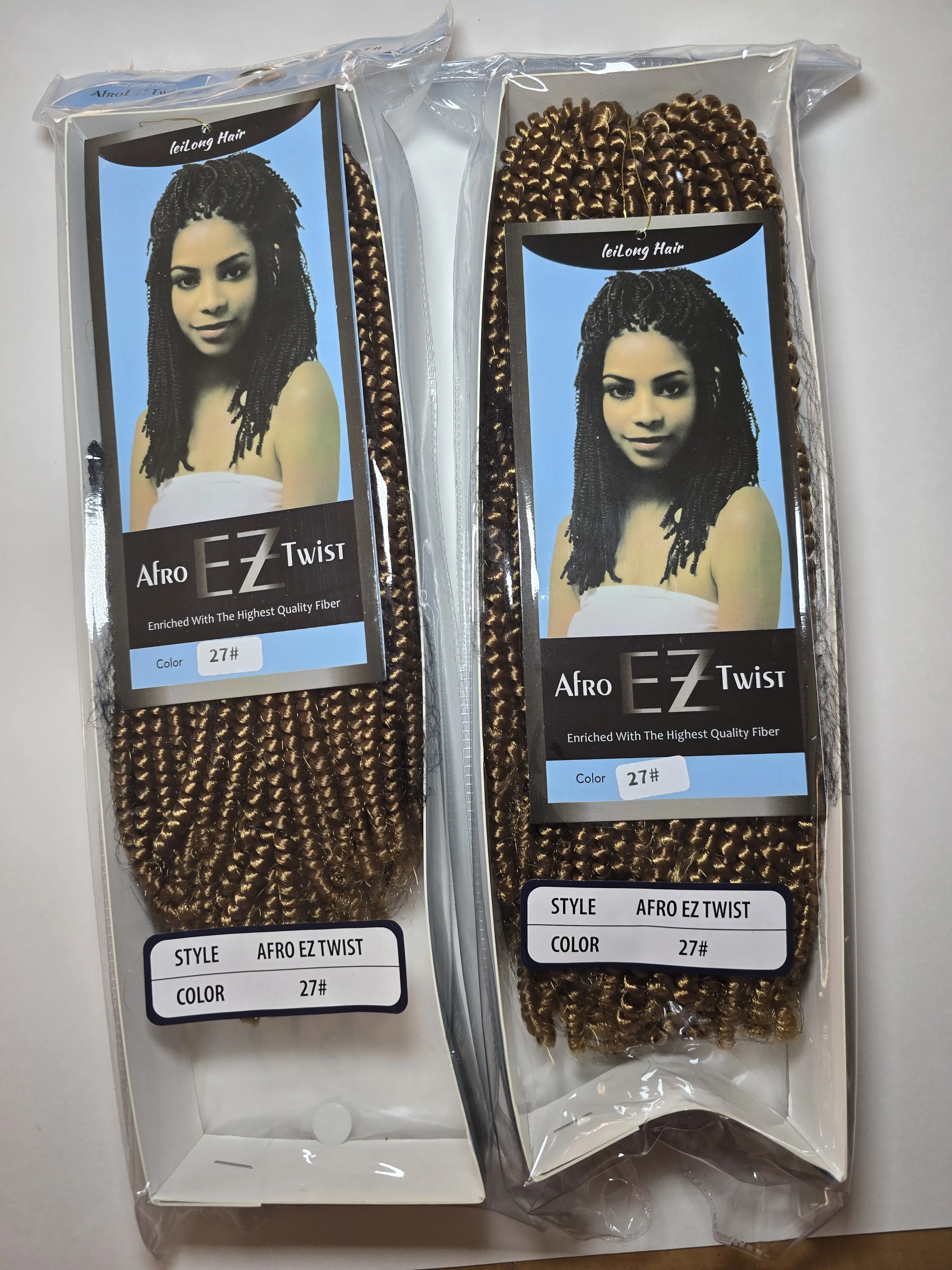Afro EZ twist kinky braiding hair synthetic curly hairstyles