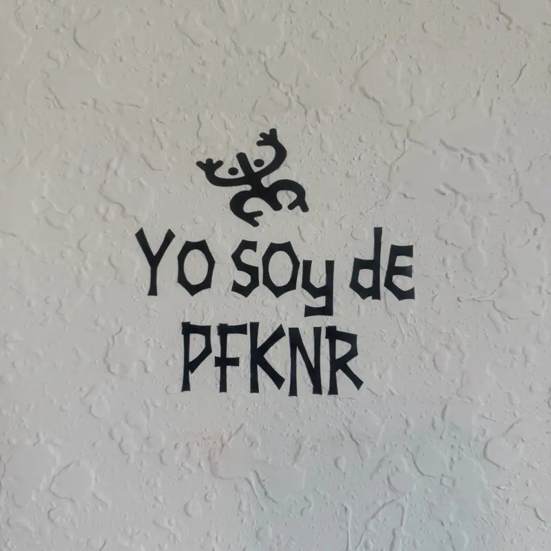 Yo Soy de PFKNR Vinyl Car Sticker