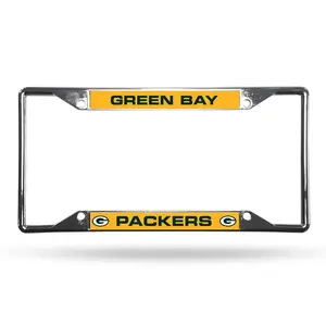 212 MAIN Chrome Metal License Plate Frame, Easy Mounting Heavy-Duty Vehicle Accessory, Sports Collectibles Accessories