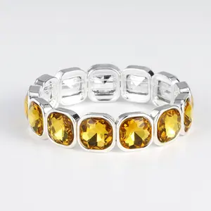 Retro Gold Mix Bracelet Vintage Alloy Bead Chain, Color Block Stacking Jewelry 2025 Gift Box Packing