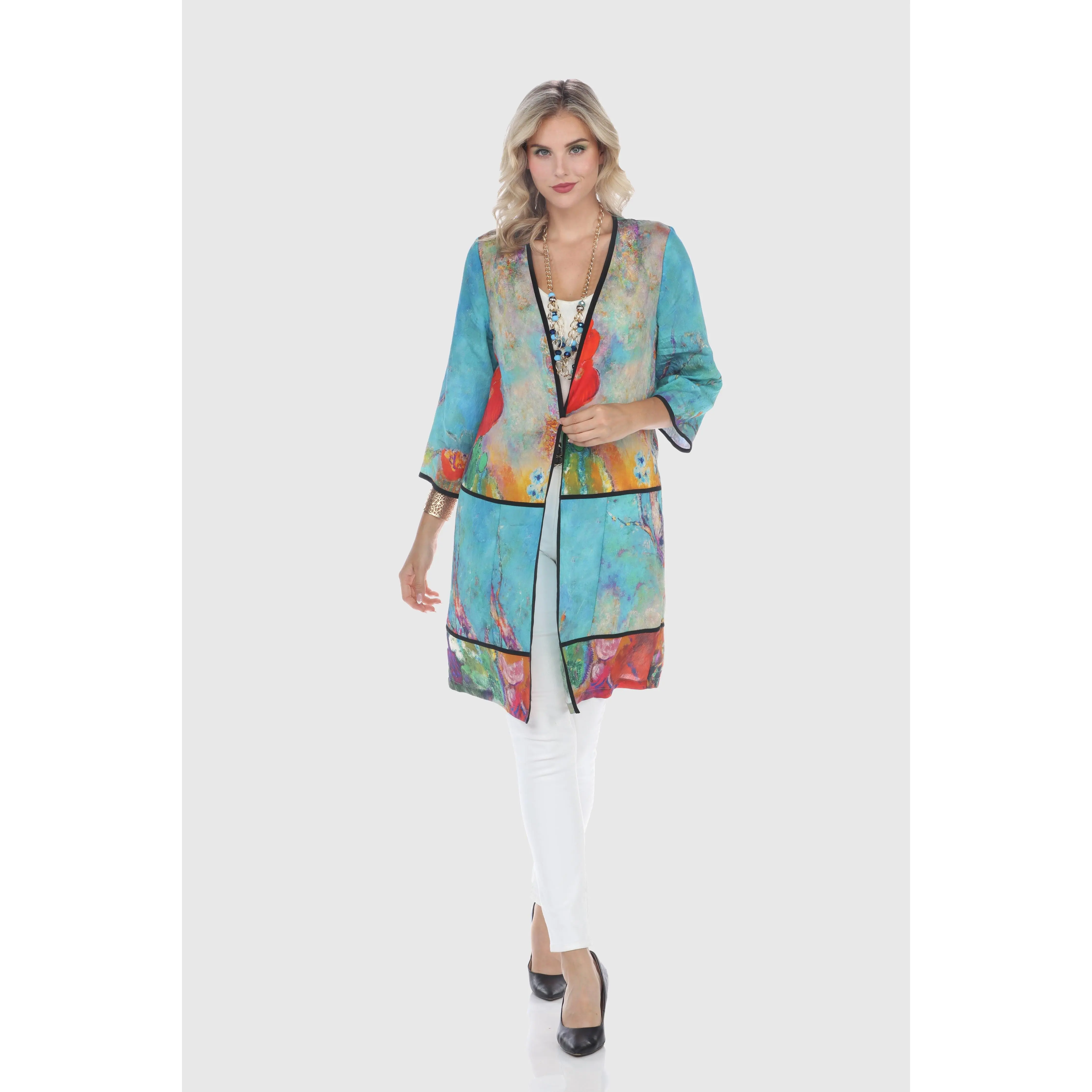 Turquoise Long Jacket