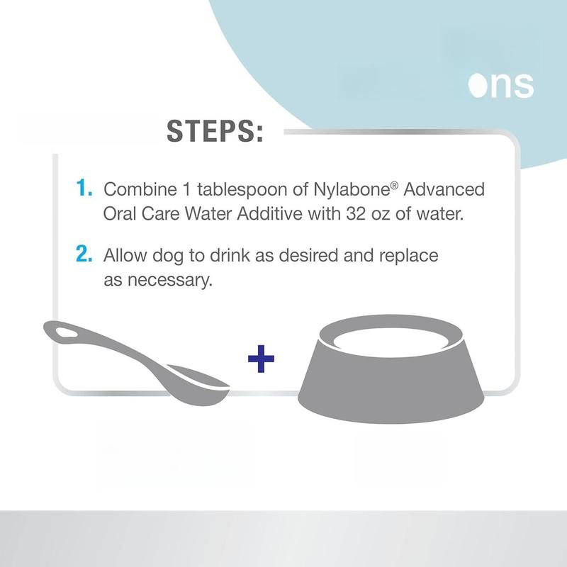 Advanced Oral Care Pet Dental Water Additive, Liquid Tartar Remover & Breath Freshener for Dogs, Dog Teeth-Cleaning, Original Flavor, 32 oz.